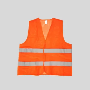 Chaleco reflectivo de seguridad naranja